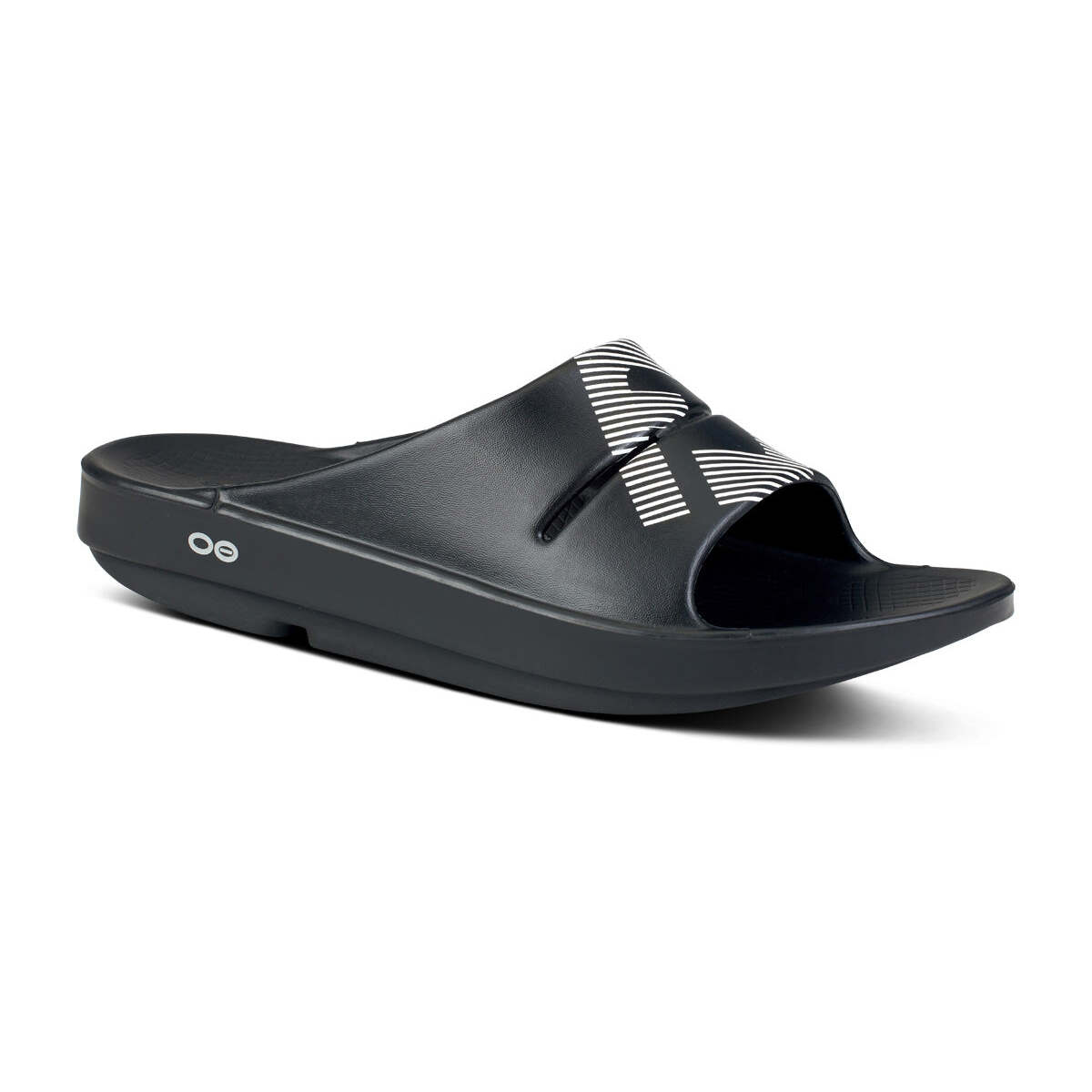 Fj X Oofos Women's Ooahh Sport Slide Sandal - Black